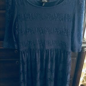 Navy Lace Dress